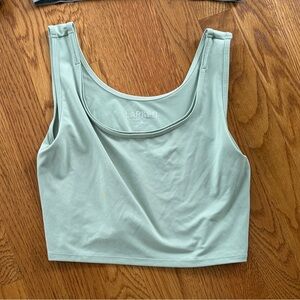 Larken Light Green nursing/pumping bra